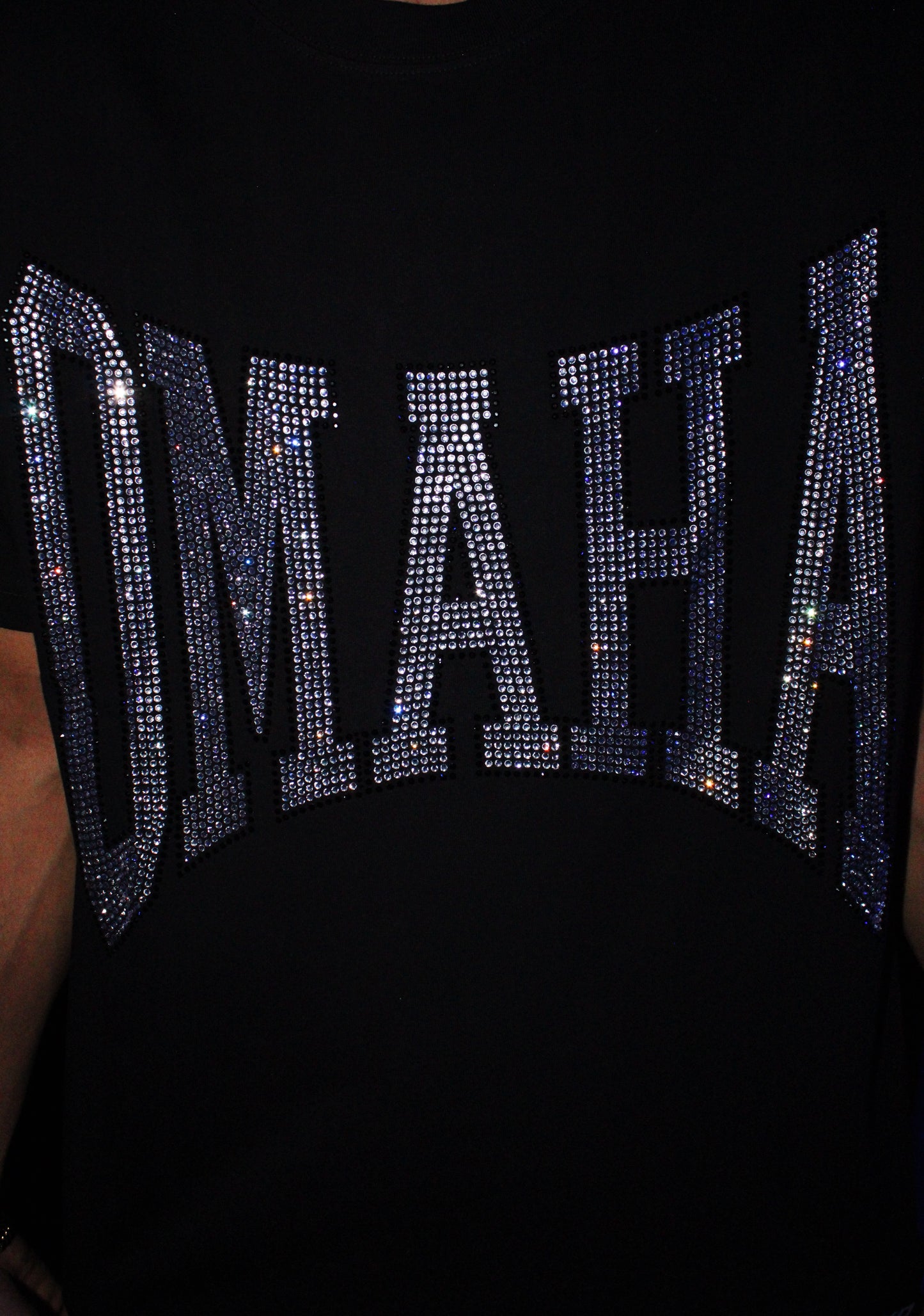 OMAHA Rhinestone Tee